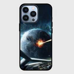Чехол iPhone 13 Pro Stellaris взрыв звезды лучом с космического корабл