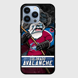 Чехол iPhone 13 Pro Colorado Avalanche Колорадо Эвеланш Маскот