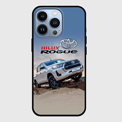 Чехол для iPhone 13 Pro Toyota Hilux Rogue Off-road vehicle Тойота - прохо, цвет: 3D-черный