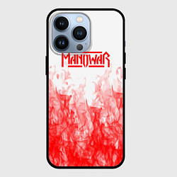 Чехол iPhone 13 Pro Manowar пламя