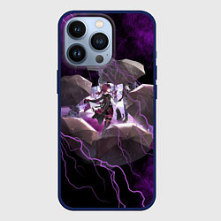 Чехол для iPhone 13 Pro Кафка Honkai star rail, цвет: 3D-тёмно-синий