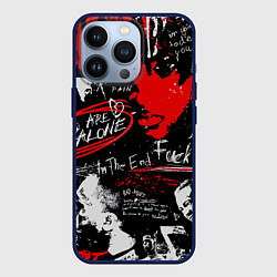 Чехол для iPhone 13 Pro XXXTENTACION YOU ARE NOT ALONE, цвет: 3D-тёмно-синий