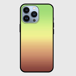 Чехол iPhone 13 Pro Градиент Фисташки Gradient