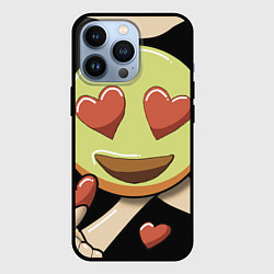 Чехол для iPhone 13 Pro LOVE- emotion collection, цвет: 3D-черный