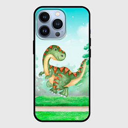 Чехол iPhone 13 Pro Маленький Динозаврик