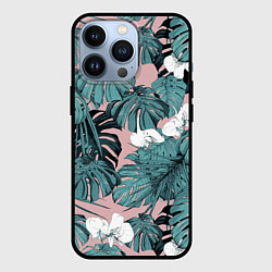 Чехол iPhone 13 Pro Цветы Тропические Орхидеи