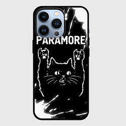 Чехол iPhone 13 Pro Группа Paramore и Рок Кот