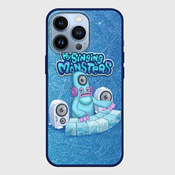 Чехол для iPhone 13 Pro My singing monsters ДИДЖ Deedge, цвет: 3D-тёмно-синий
