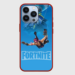 Чехол iPhone 13 Pro Fortnite Vintage Ramirez Персонаж десантирование и