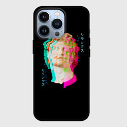 Чехол для iPhone 13 Pro Статуя Глитч, цвет: 3D-черный