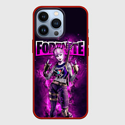 Чехол для iPhone 13 Pro Fortnite Dark Power Chord Video game, цвет: 3D-красный