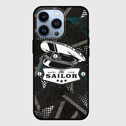 Чехол для iPhone 13 Pro Фуражка кепка моряка - матроса, цвет: 3D-черный