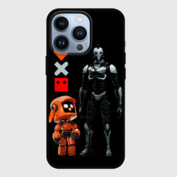 Чехол для iPhone 13 Pro Любовь Смерть и Роботы Love Death and Robots, цвет: 3D-черный