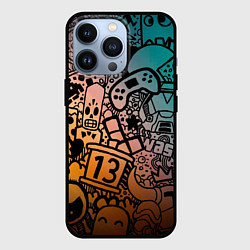 Чехол для iPhone 13 Pro Life is gaming, цвет: 3D-черный