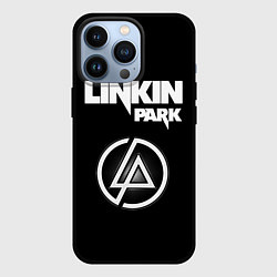 Чехол iPhone 13 Pro Linkin Park логотип и надпись