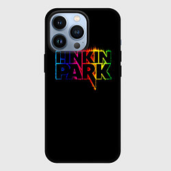 Чехол iPhone 13 Pro Linkin Park neon