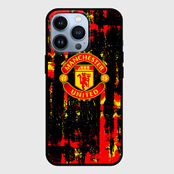 Чехол iPhone 13 Pro Manchester united краска
