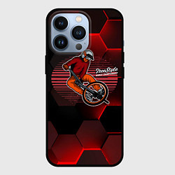 Чехол iPhone 13 Pro Велосипедист - экстрим