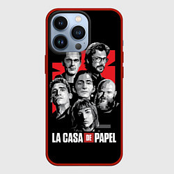 Чехол iPhone 13 Pro Бумажный дом La Casa De Papel