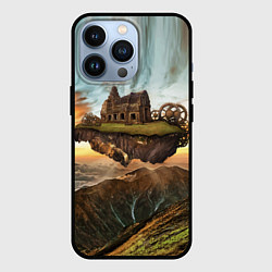 Чехол iPhone 13 Pro Горный пейзаж в стиле Стимпанк