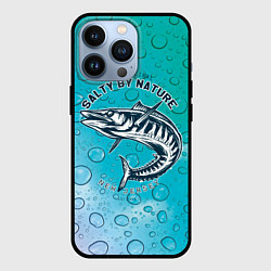 Чехол для iPhone 13 Pro Рыбалка New Jersey, цвет: 3D-черный