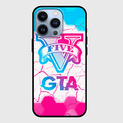 Чехол iPhone 13 Pro GTA Neon Gradient