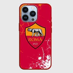 Чехол для iPhone 13 Pro Roma : рома брызги красок, цвет: 3D-красный