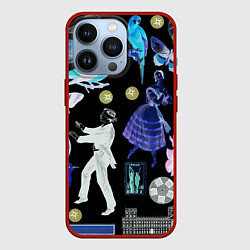 Чехол iPhone 13 Pro Underground pattern Fashion 2077