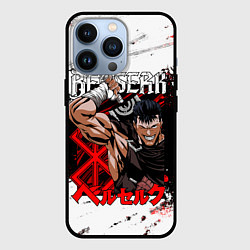 Чехол iPhone 13 Pro Генерал Гатс - BERSERK - БЕРСЕРК