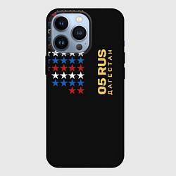 Чехол для iPhone 13 Pro Дагестан 05 RUS, цвет: 3D-черный