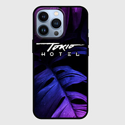 Чехол iPhone 13 Pro Tokio Hotel Neon Monstera