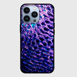 Чехол для iPhone 13 Pro Световая живопись - абстракция, цвет: 3D-черный