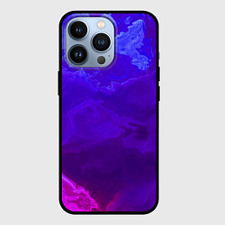 Чехол для iPhone 13 Pro Циклон Красок, цвет: 3D-черный