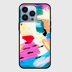 Чехол iPhone 13 Pro Всплески красок Лето