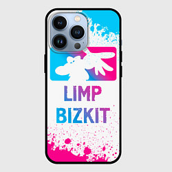 Чехол iPhone 13 Pro Limp Bizkit Neon Gradient