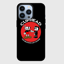 Чехол iPhone 13 Pro Cuphead & Bendy