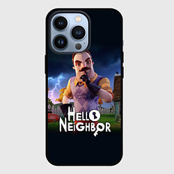 Чехол iPhone 13 Pro Hello Neighbor игра Привет сосед