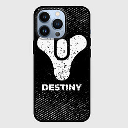 Чехол iPhone 13 Pro Destiny с потертостями на темном фоне