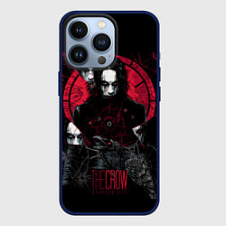 Чехол для iPhone 13 Pro Брэндон Ли - фильм Ворон, цвет: 3D-тёмно-синий