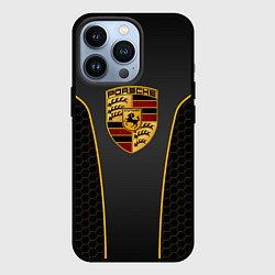 Чехол iPhone 13 Pro PORSCHE - ГОНОЧНАЯ УНИФОРМА