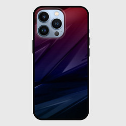 Чехол iPhone 13 Pro Geometry violet dark