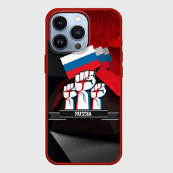 Чехол iPhone 13 Pro Русская сила: кулаки