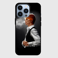 Чехол для iPhone 13 Pro David Bowie - Thin White Duke, цвет: 3D-черный