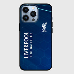 Чехол для iPhone 13 Pro Liverpool Соты Абстракция, цвет: 3D-черный