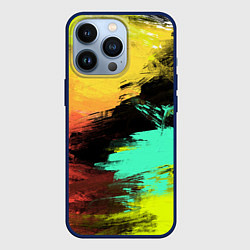 Чехол iPhone 13 Pro Яркий красочный гранж