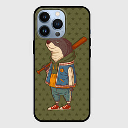 Чехол iPhone 13 Pro Пацанчик с битой
