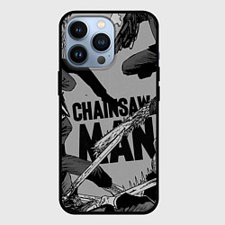 Чехол iPhone 13 Pro Chainsaw man comix