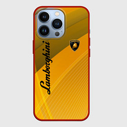 Чехол iPhone 13 Pro Lamborghini - абстракция