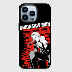 Чехол iPhone 13 Pro Chainsaw - Макима