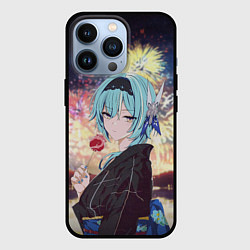 Чехол iPhone 13 Pro Genshin Impact - Eula Inazuma